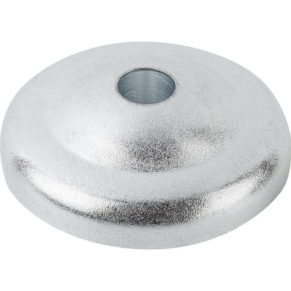 Kipp Plate Eco, Form:A Zinc, D=50 K0428.10501 - main